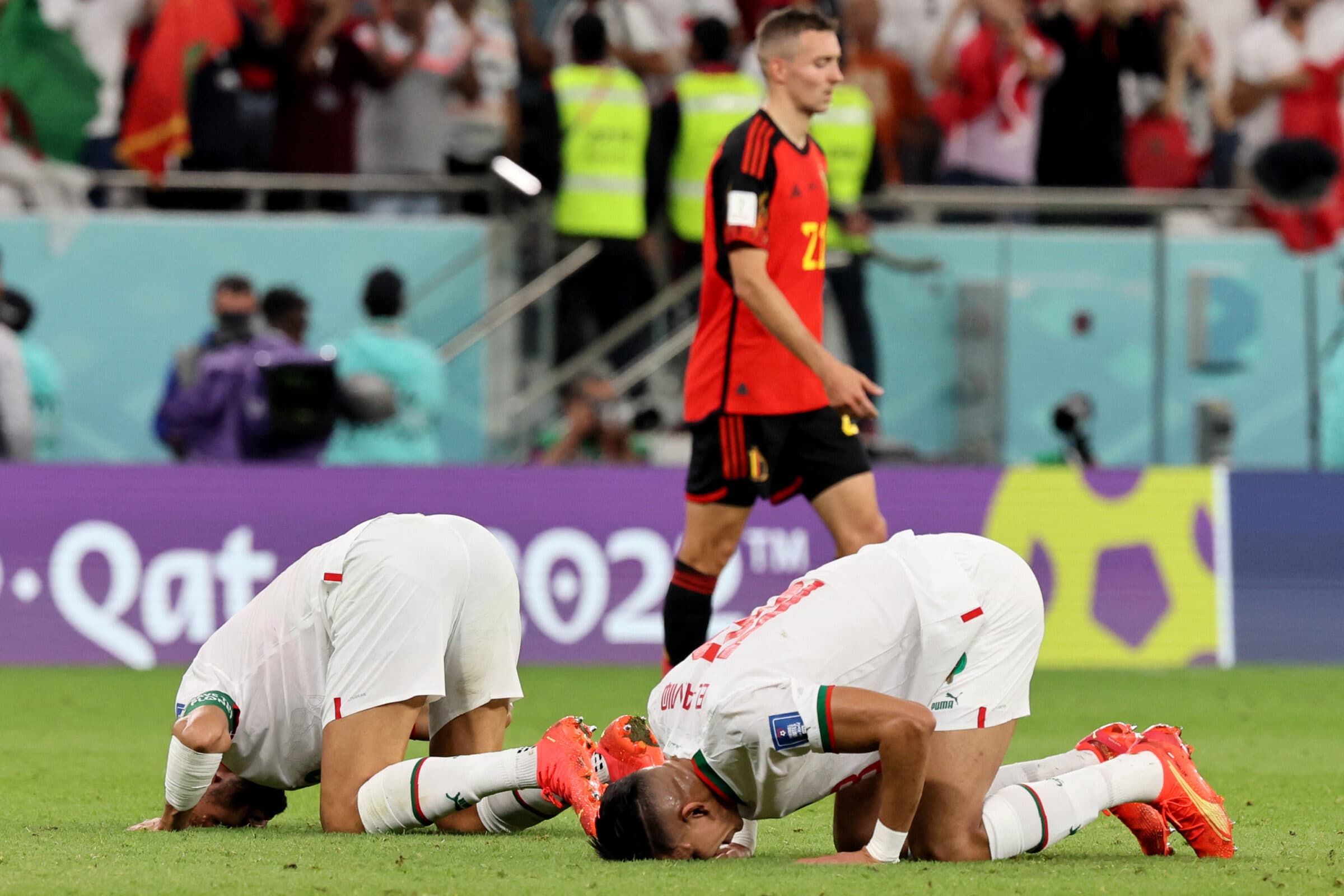 Marrocos x Bélgica pela Copa do Mundo
