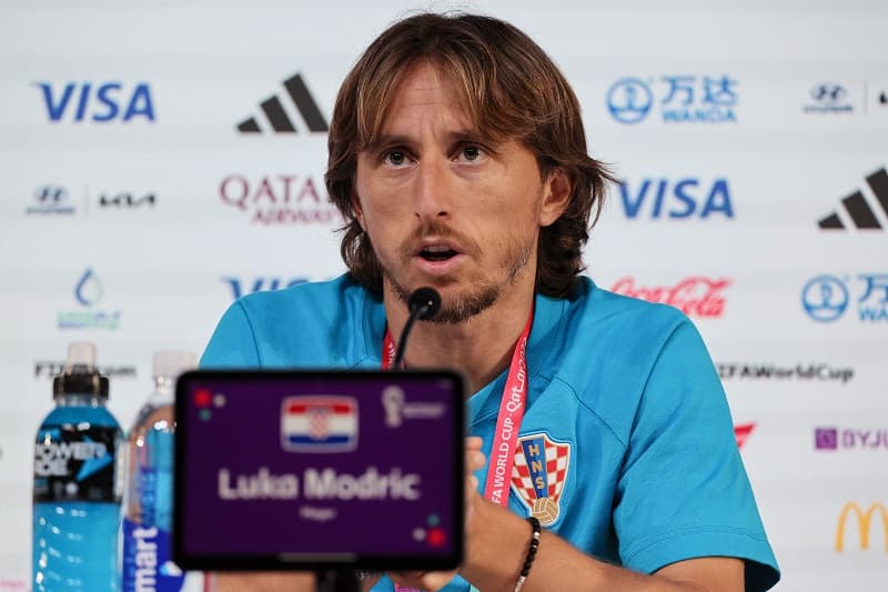 Luka Modric exalta Vinícius Júnior em entrevista coletiva na Copa do Mundo