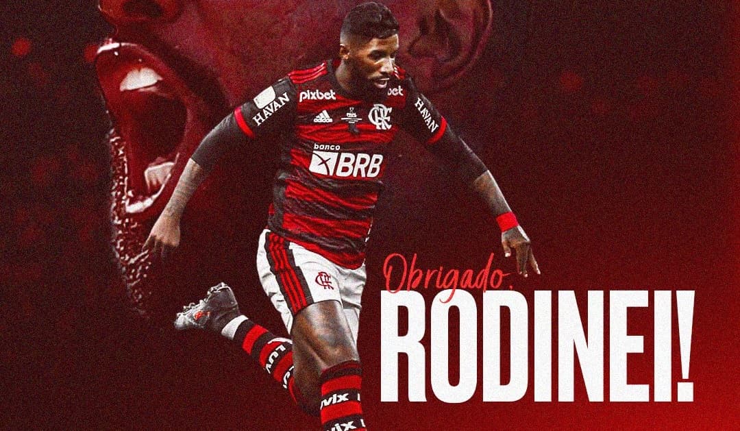 flamengo se despede de rodinei