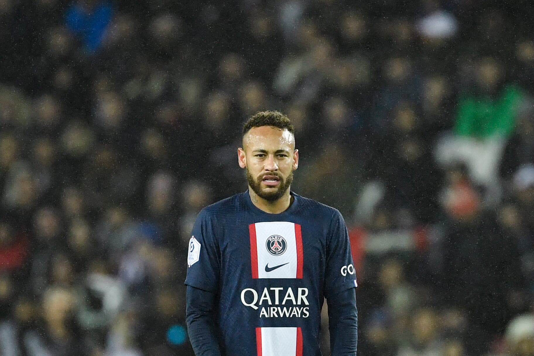 Neymar em campo pelo PSG