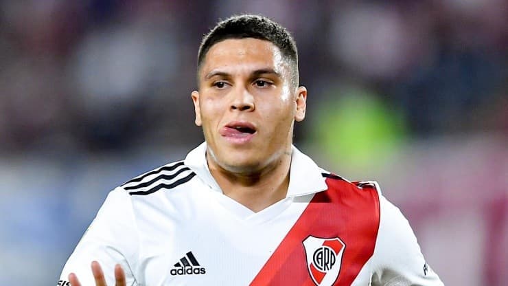 Juan Quintero em ação pelo River Plate