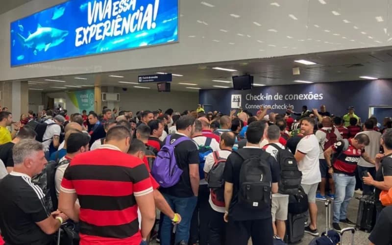 Torcedores do Flamengo com problemas no embarque para Guayaquil; responsável pela confusão, Outsider Tours vende pacotes para o Mundial de Clubes