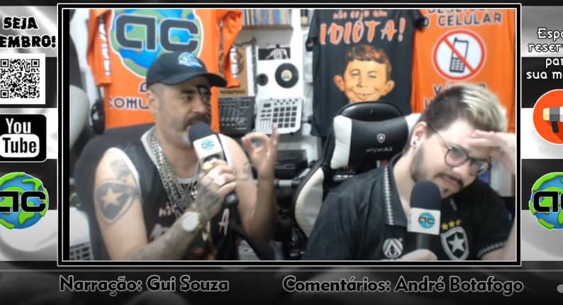 andré botafogo fala de vitória do flamengo