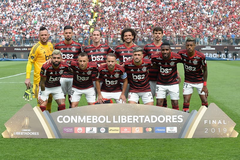Time do Flamengo multicampeão em 2019