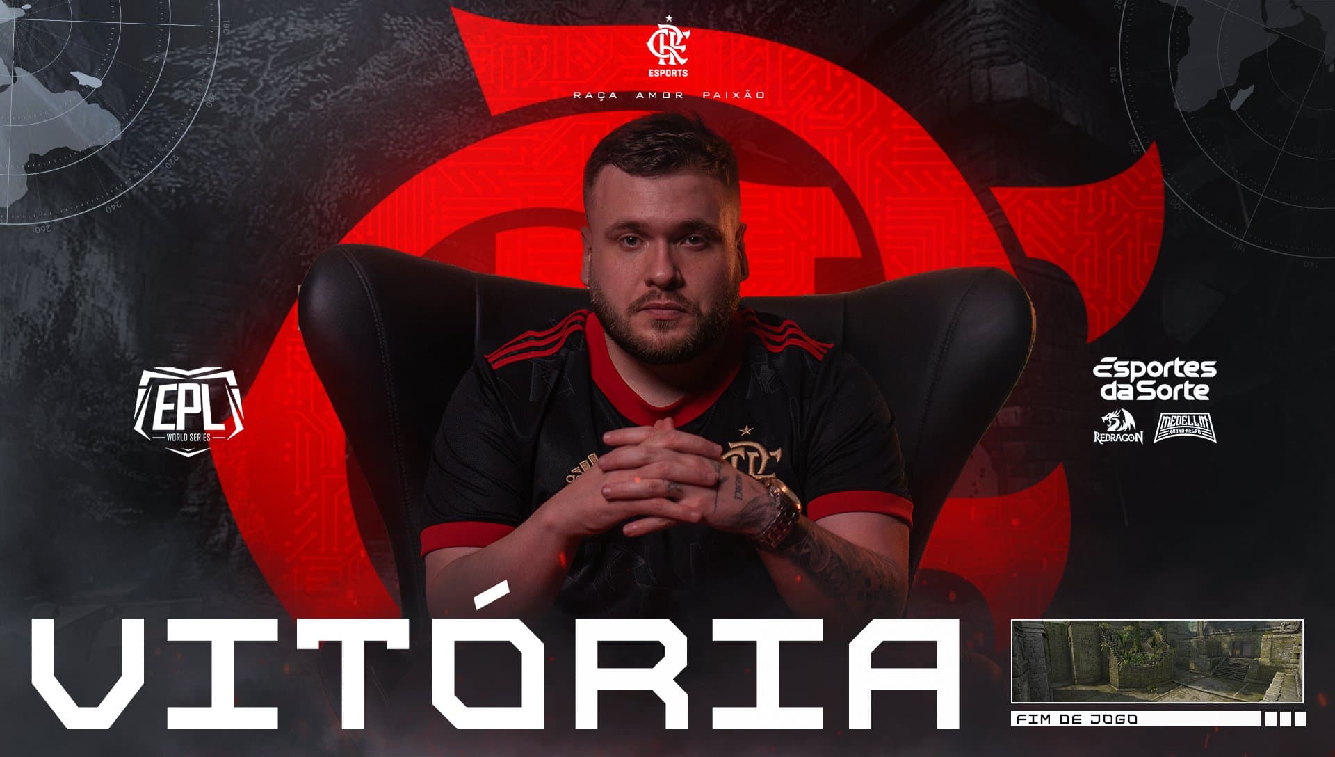 Após assustar o torcedor rubro-negro, flamengo avança novamente na European Pro League World Series: Americas Season 3