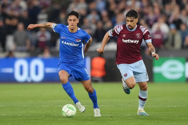 West Ham de Paquetá vence com emoção e se aproxima de final da Conference League