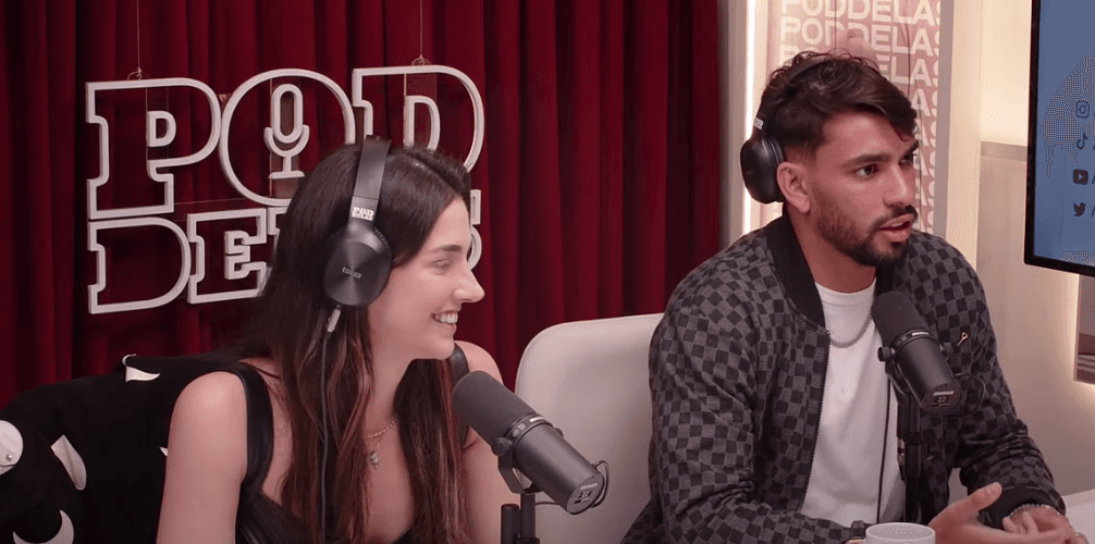 Lucas Paquetá e Duda Fournier em Podcast do YouTube 'Pod Delas'; 'Eu sofri um pouco', Lucas Paquetá abre o jogo sobre sua adaptação pós-Flamengo
