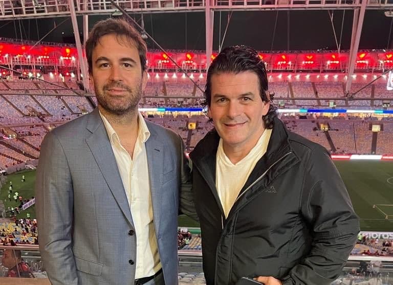 Ex-jogador do Flamengo, Mancuso visita o Maracanã