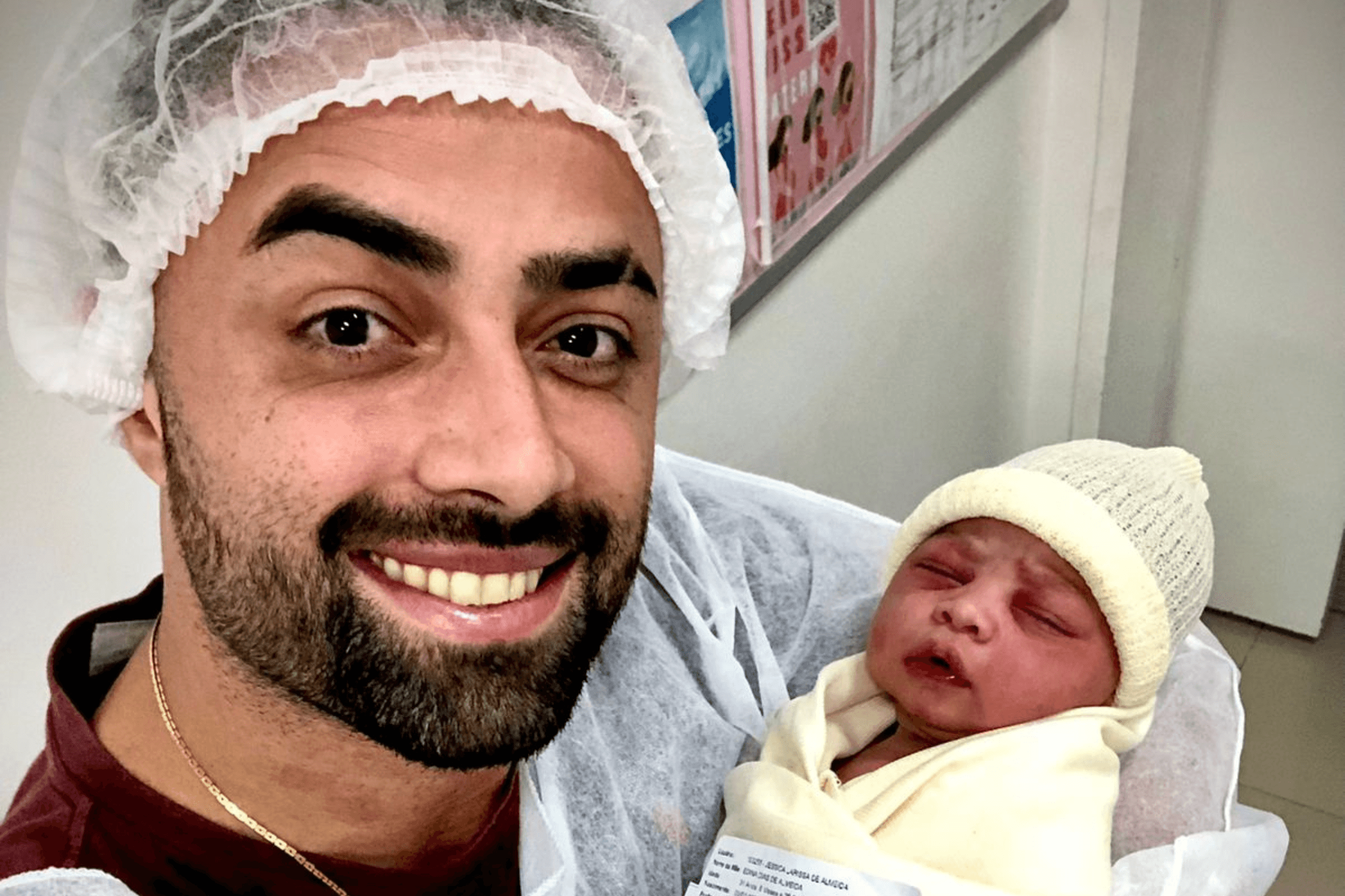 Júnior homenageia mais um jogador do Flamengo após filha se chamar Júlia de Arrascaeta, e coloca nome de novo filho de Gabriel Barbosa