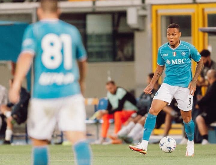 Natan estreia pelo Napoli