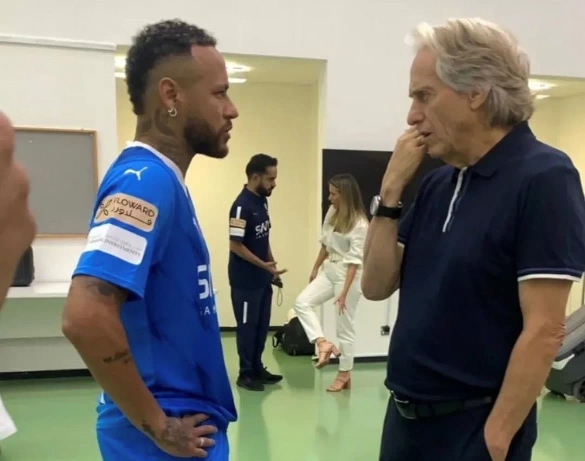 Jorge Jesus reprova convocação de Neymar na Seleção de Diniz