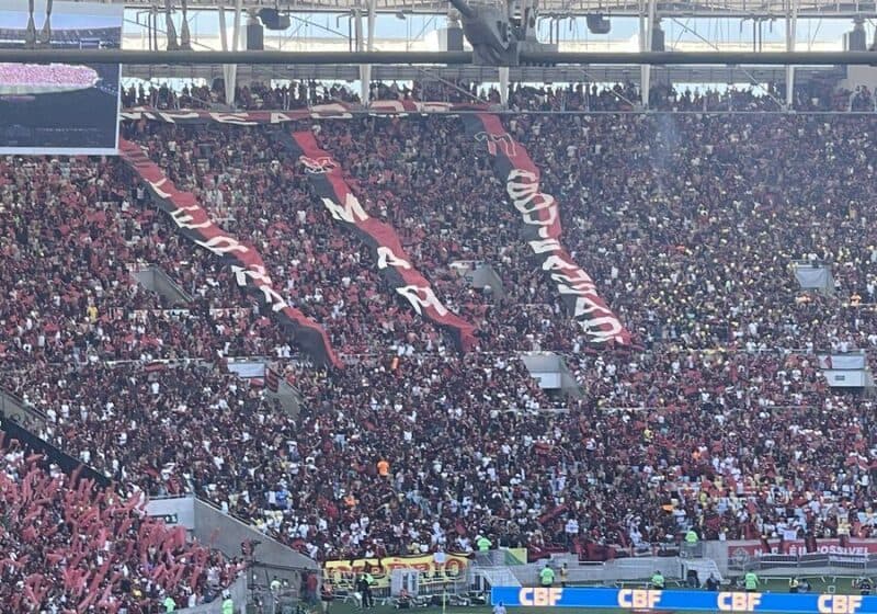 Flamengo teve maior renda do futebol brasileiro em final da Copa do Brasil, mas torcedor pagou caro por isso; Landim foi vaiado no Maracanã
