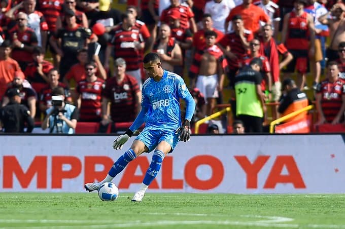 Goleiro Santos na final da libertadores