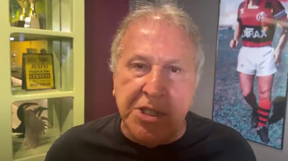 Zico detalha bastidores do seu bar e festeja presença de ídolos do Flamengo na inauguração