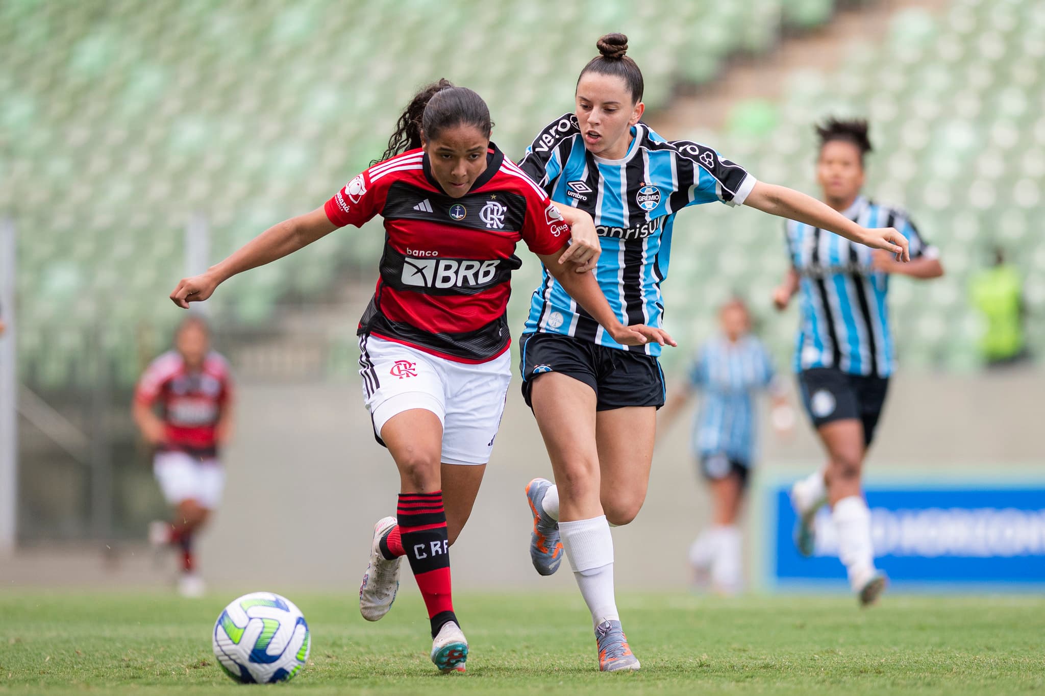Flamengo e Grêmio se enfrentaram na final do Brasileirão Feminino Sub-17