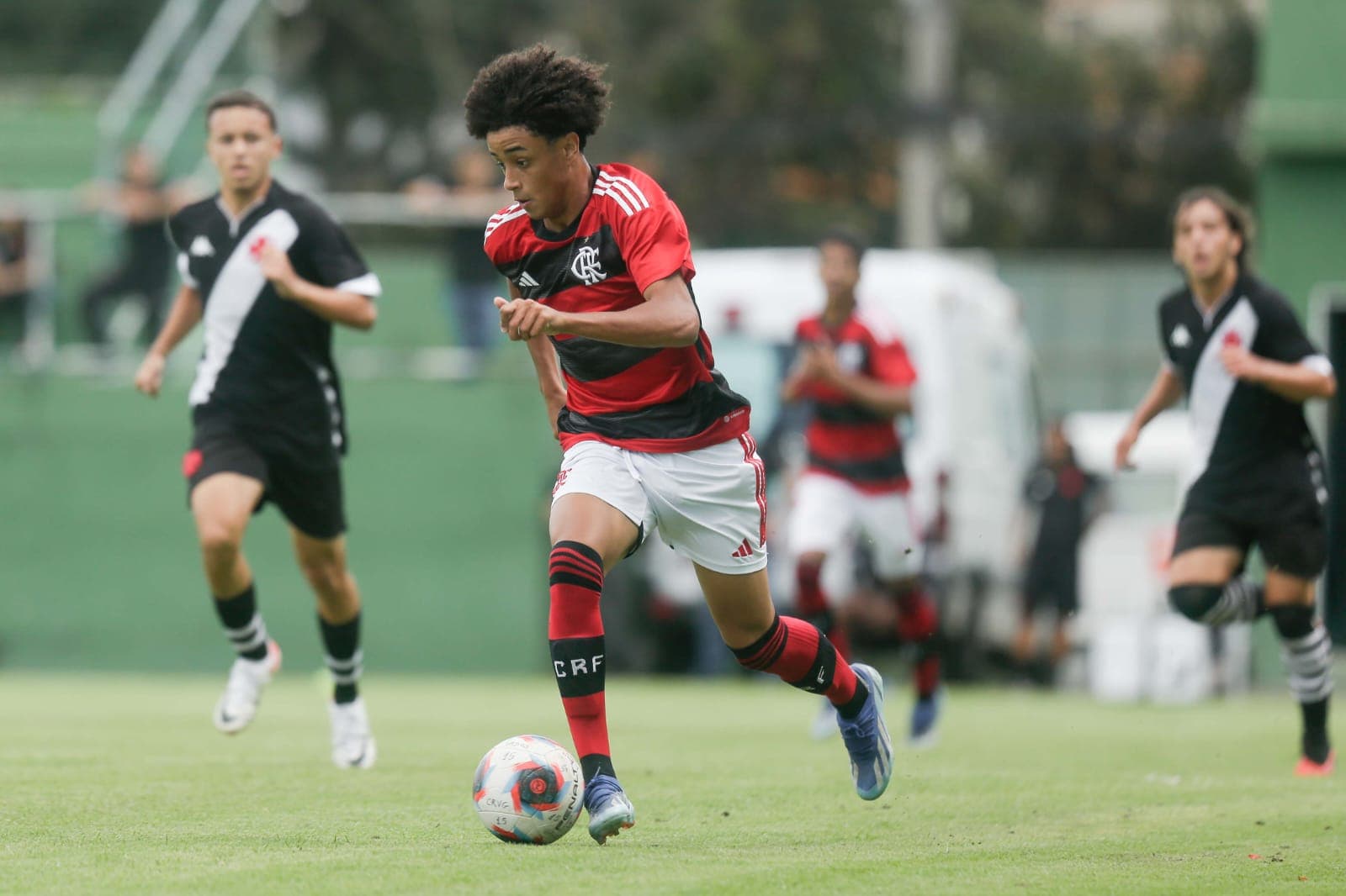 Jogo Flamengo x Vasco pelo Campeonato Carioca Sub-15