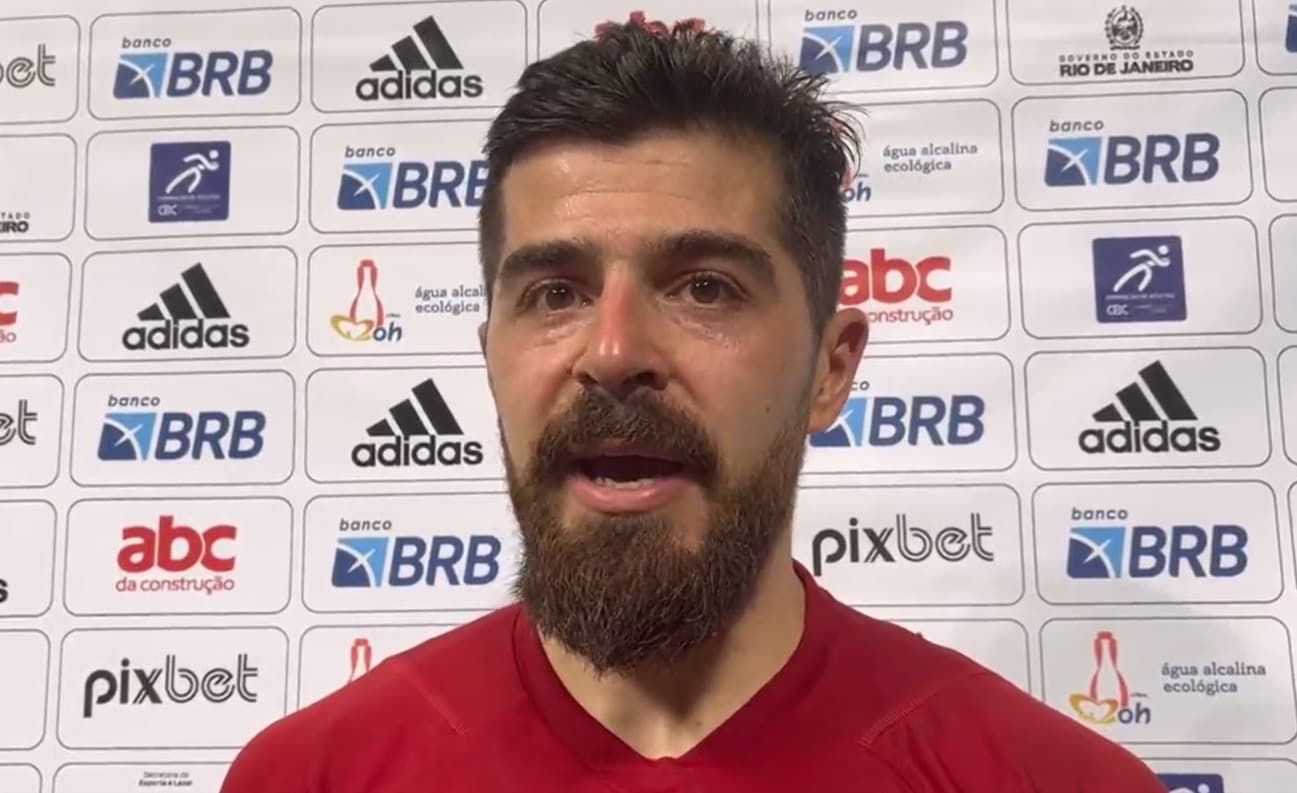 Franco Balbi após vitória do Flamengo no NBB