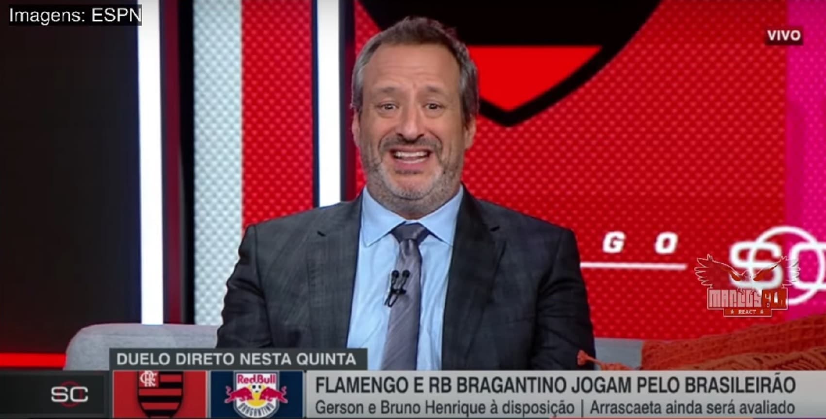 Gian Oddi analisa Flamengo e Bragantino