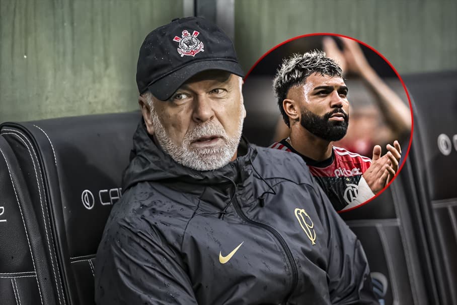 Mano Menezes, técnico do Corinthians, fala sobre Gabigol, atacante do Flamengo