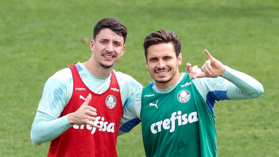 Raphael Veiga e Piquerez são desejos da torcida do Flamengo e Leila Pereira, presidente do Palmeiras, reage a pedido