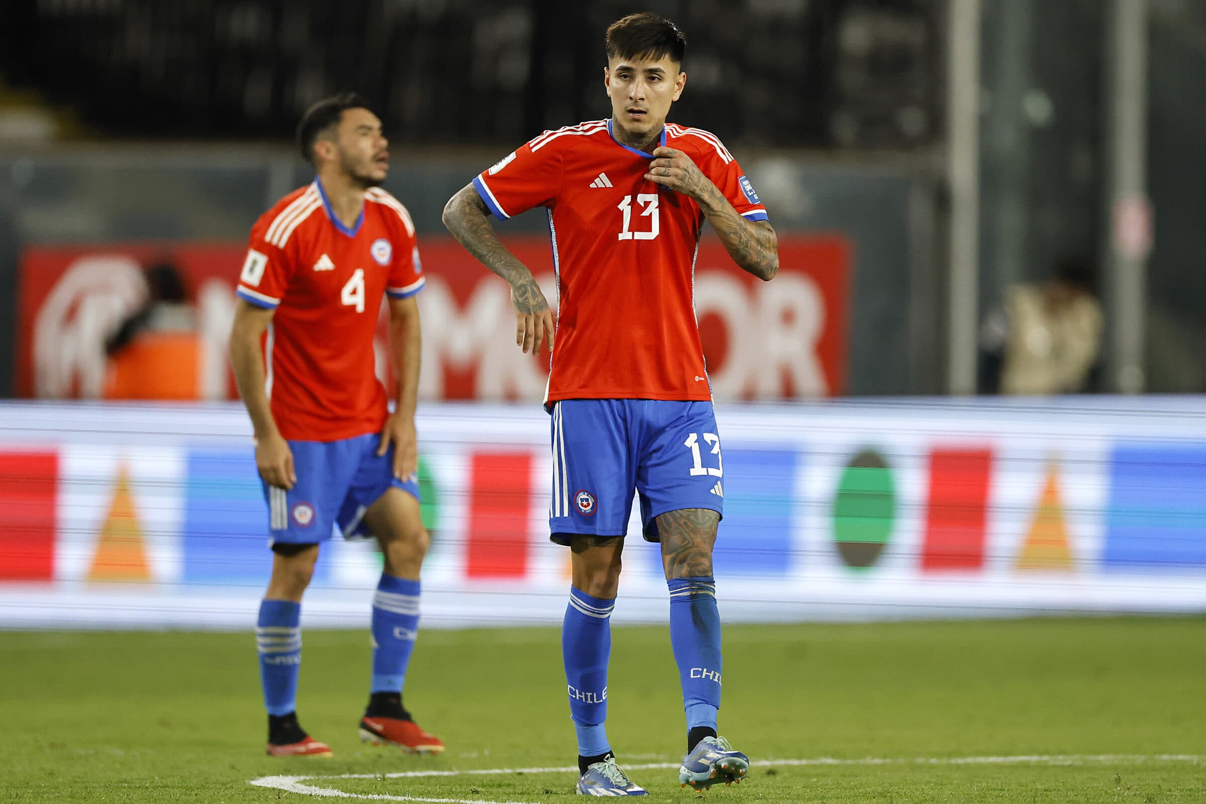 Erick Pulgar em campo pelo Chile