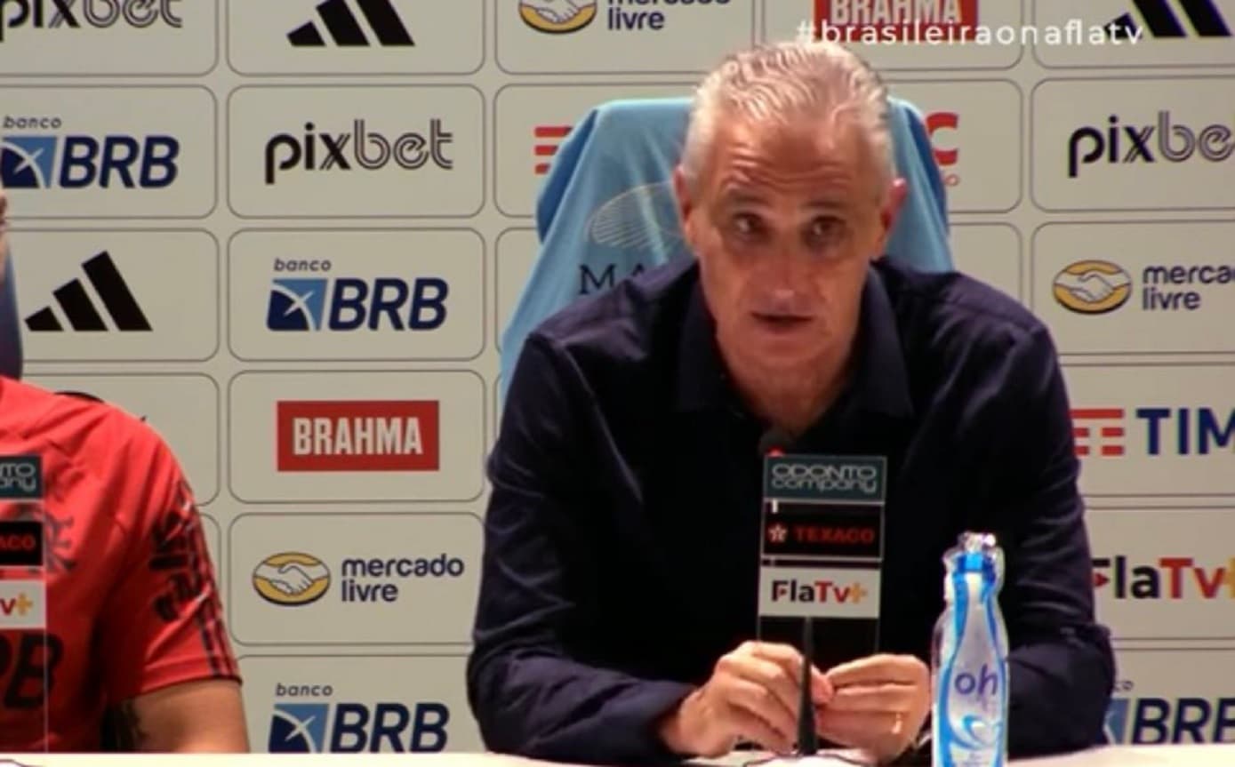 Tite fala de Flamengo e Atlético-MG