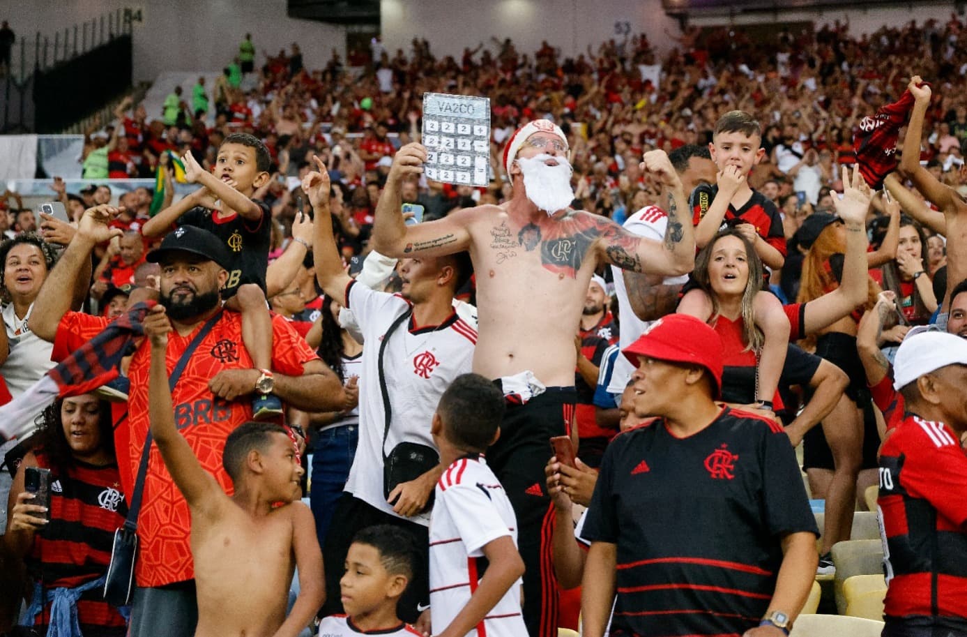 Torcida do Flamengo no Maracanã