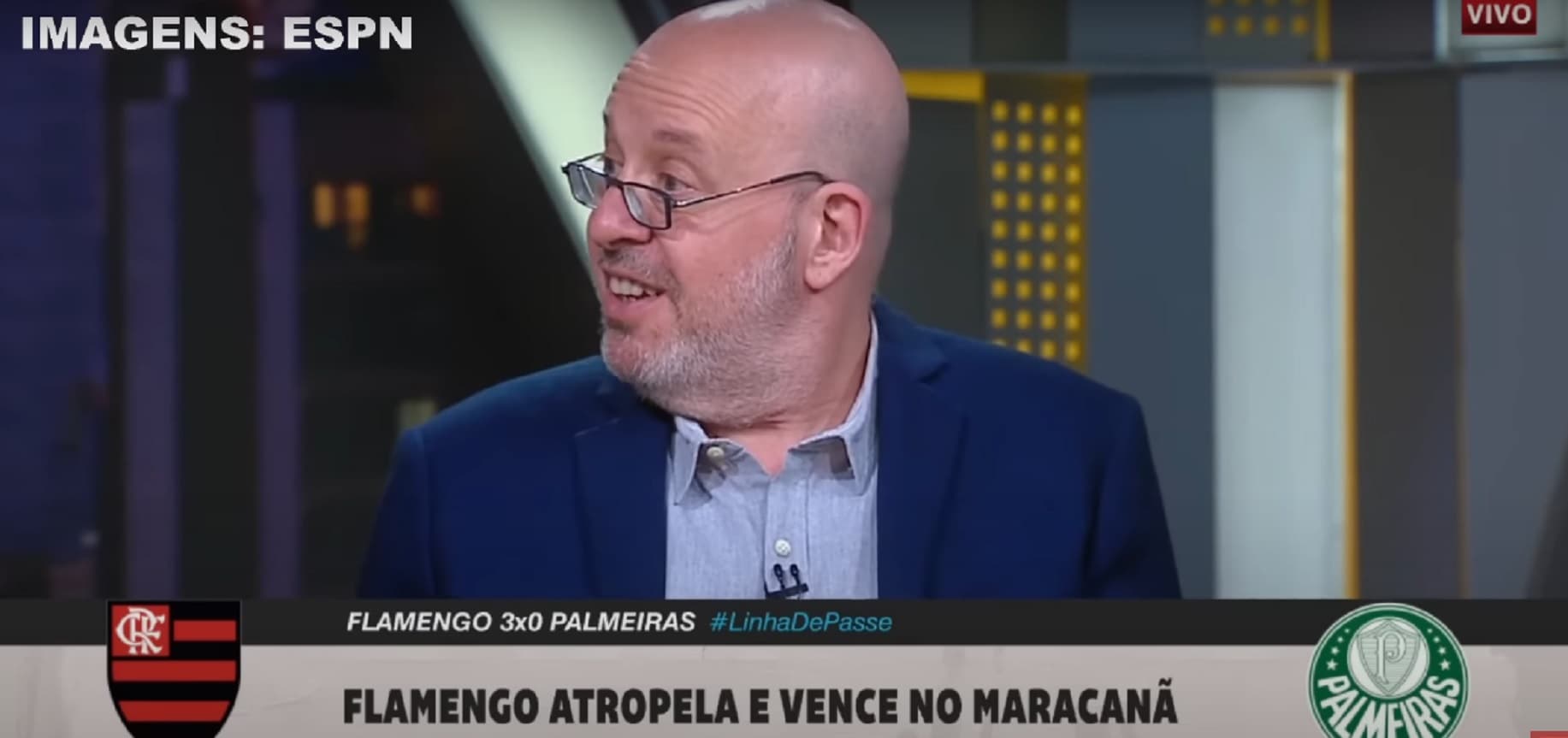 Vitor Birner exalta Flamengo contra Palmeiras