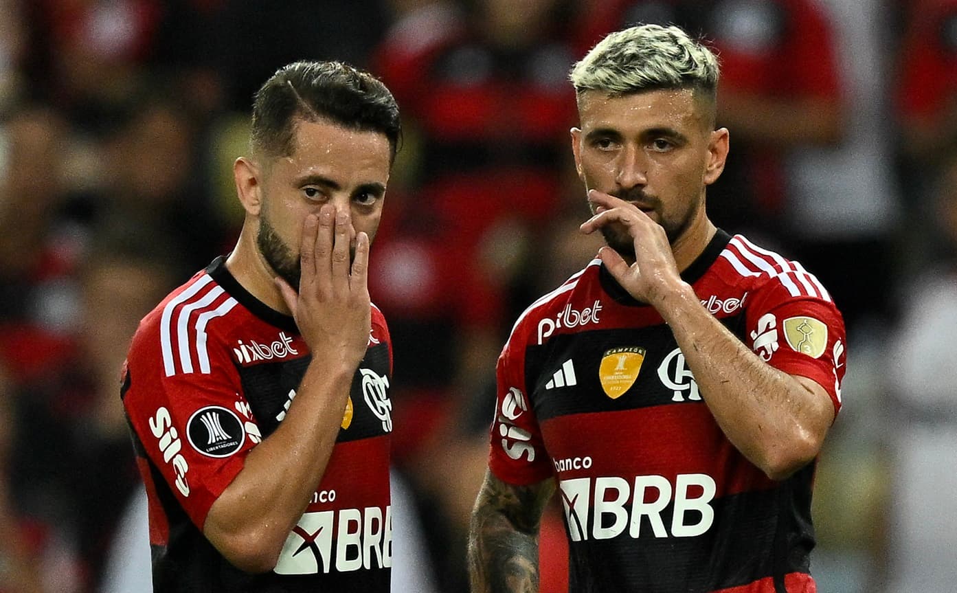 Arrascaeta e Everton Ribeiro pelo Flamengo