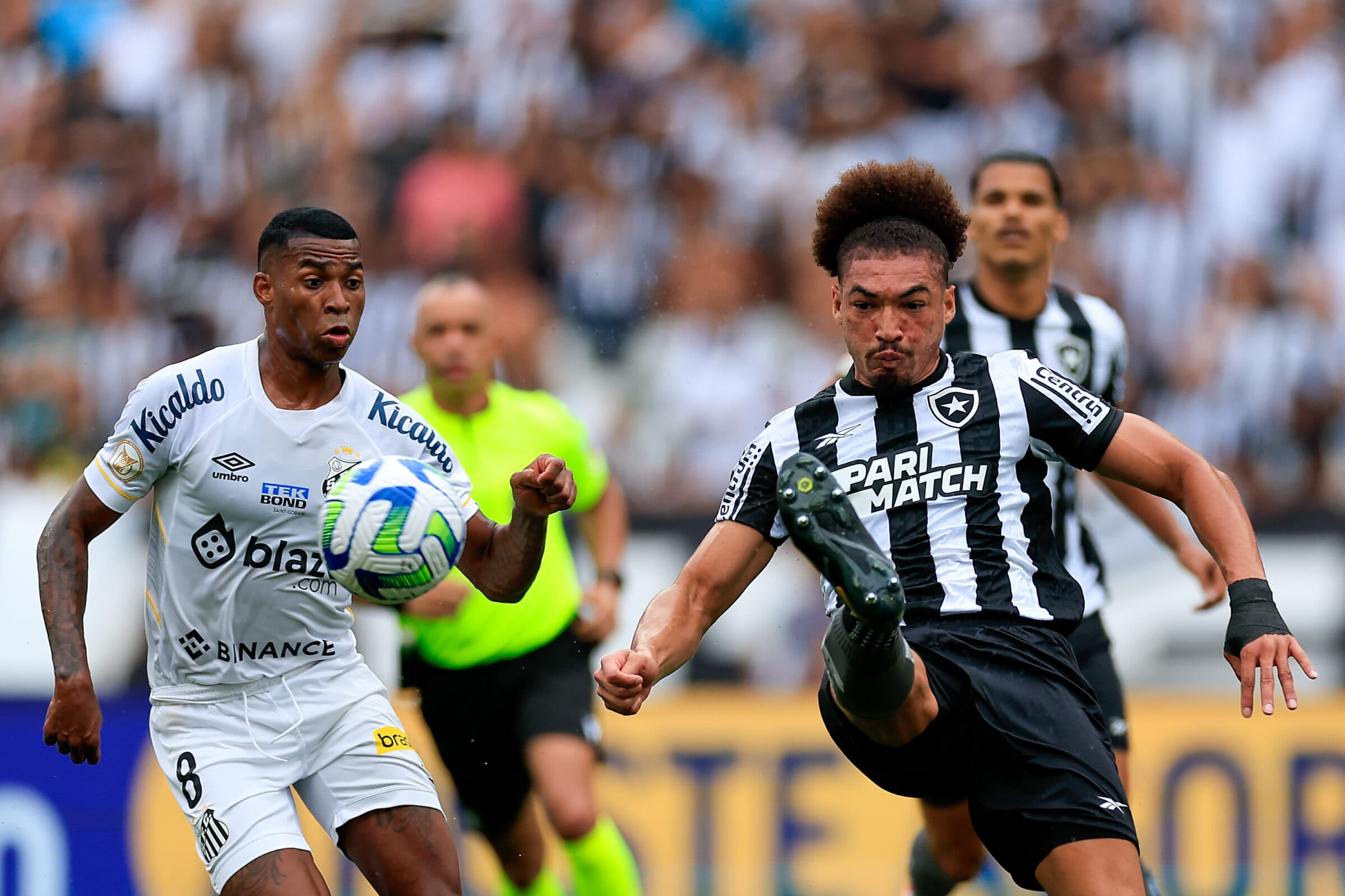 Botafogo empate com Santos no Nilton Santos pelo Brasileirão