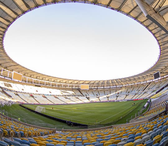 Maracanã em dia de jogo do Flamengo; Conmebol pagou mais de R$ 1 milhão para Fla e Fluminense na final da Libertadores