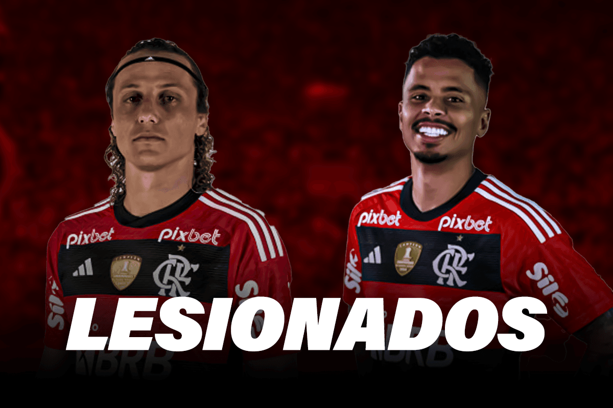 david luiz e allan pelo flamengo