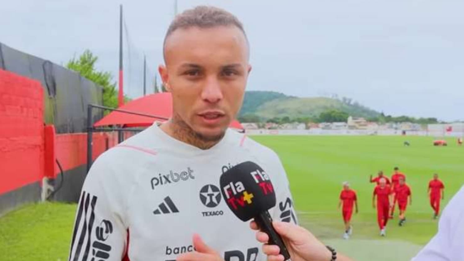 everton cebolinha fala sobre flamengo e tite