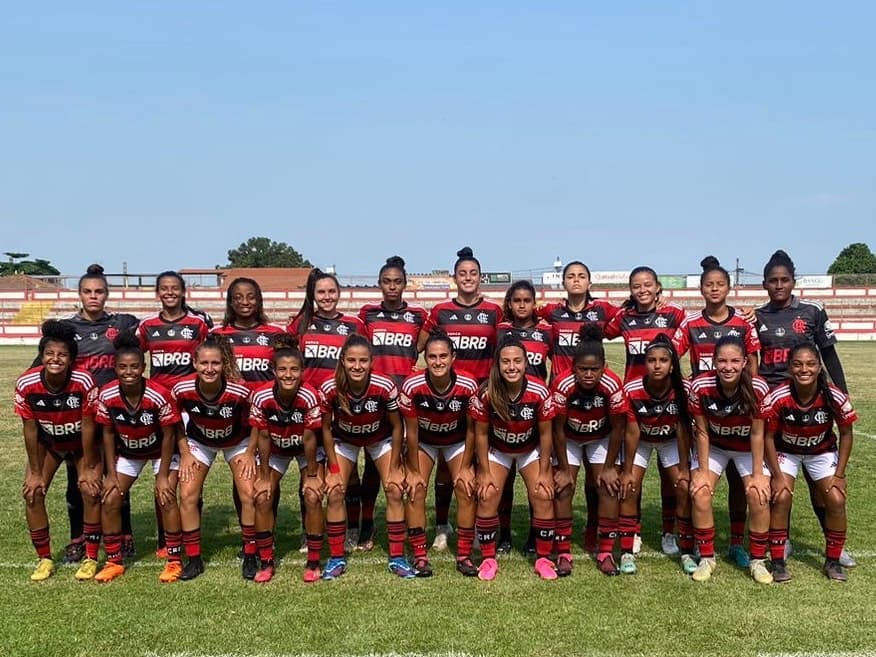 Flamengo Feminino Sub-20 em ação na Copa Rio da categoria