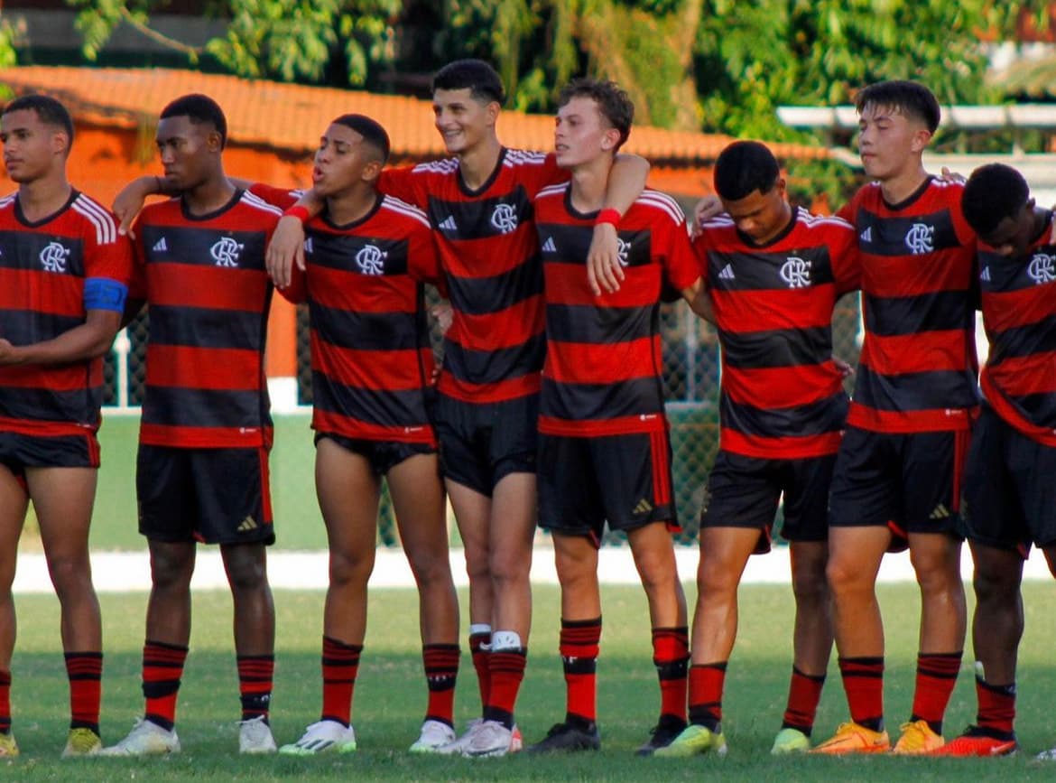 Flamengo Sub-16 em ação em 2023