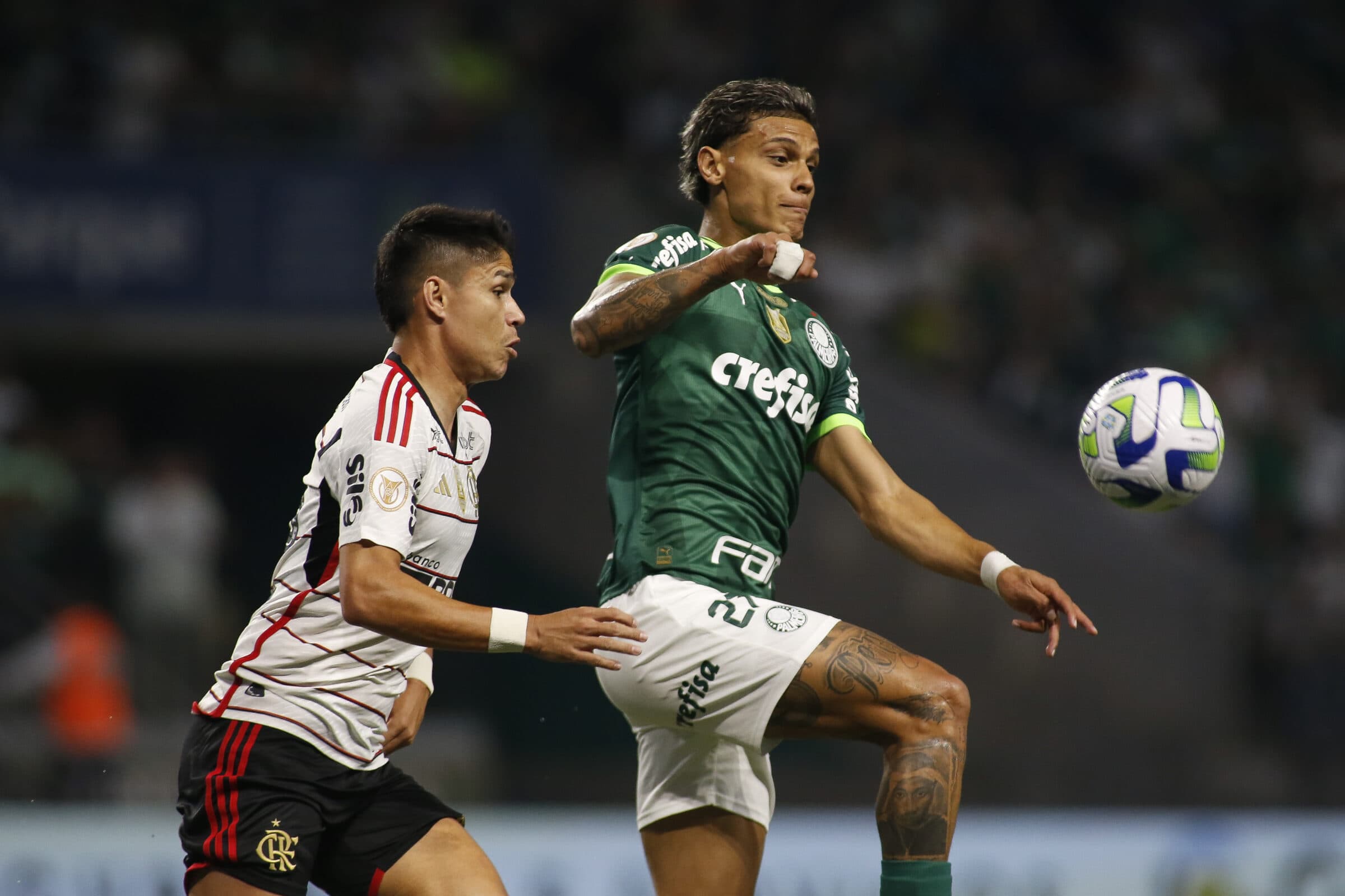 Palmeiras e Flamengo em 2023