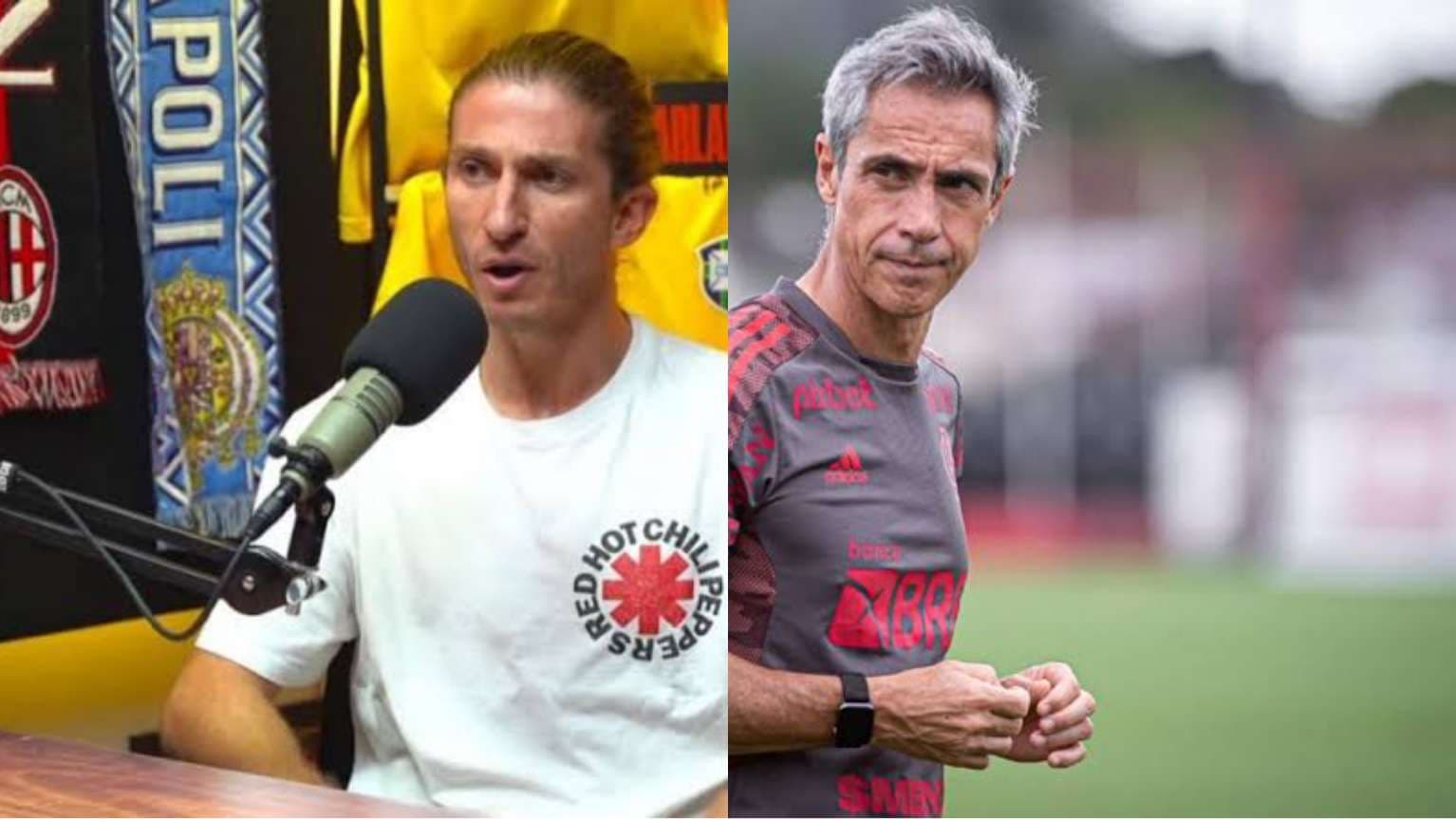 Filipe Luís detona Paulo Sousa ex Flamengo