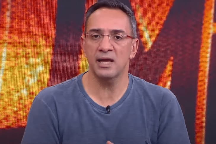 Noriega em progragam Domingol; jornalista afirmou que Flamengo começa 2024 como candidato aos títulos com Tite e De La Cruz