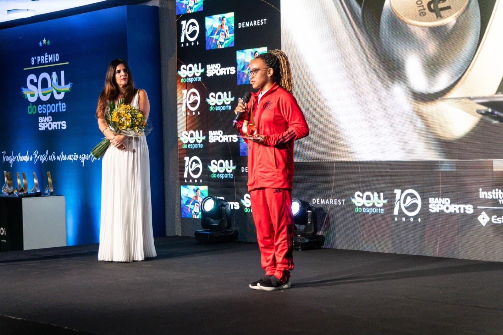 Rebeca Andrade, atleta do Flamengo, se destacou na Ginástica Artística em 2023