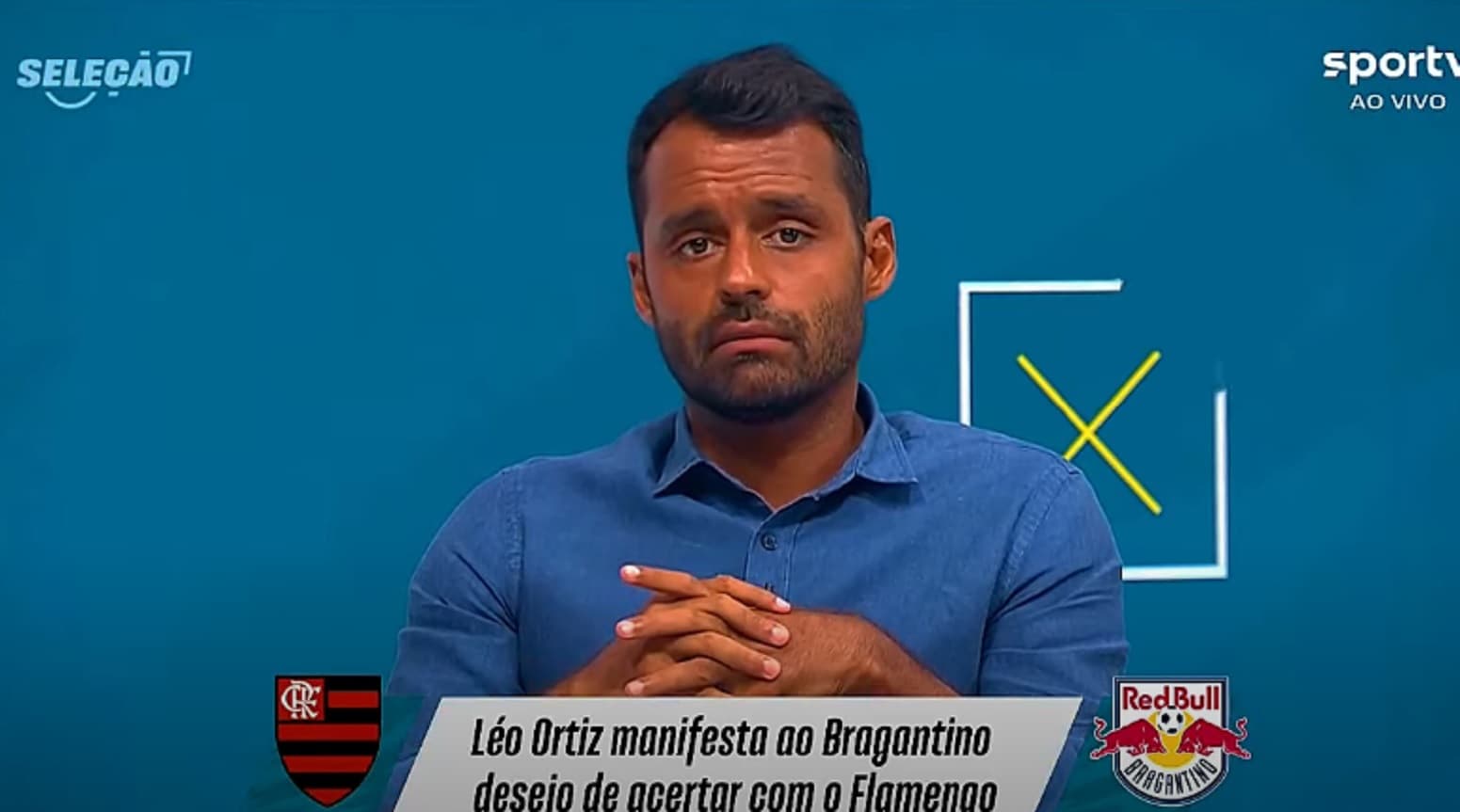 conrado santana avalia léo ortiz flamengo