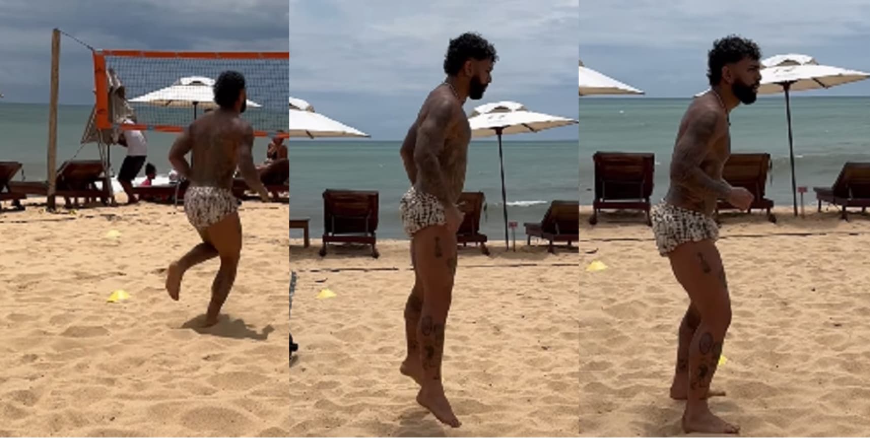 gabigol do flamengo nas férias