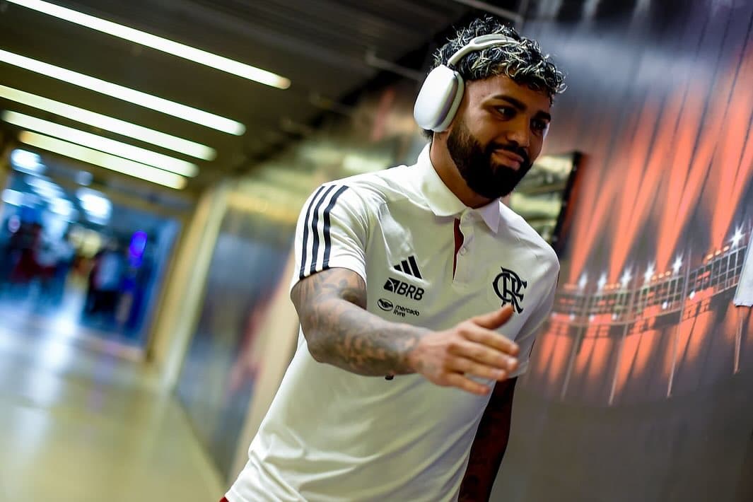 Gabigol fora contra o São Paulo por procedimento médico