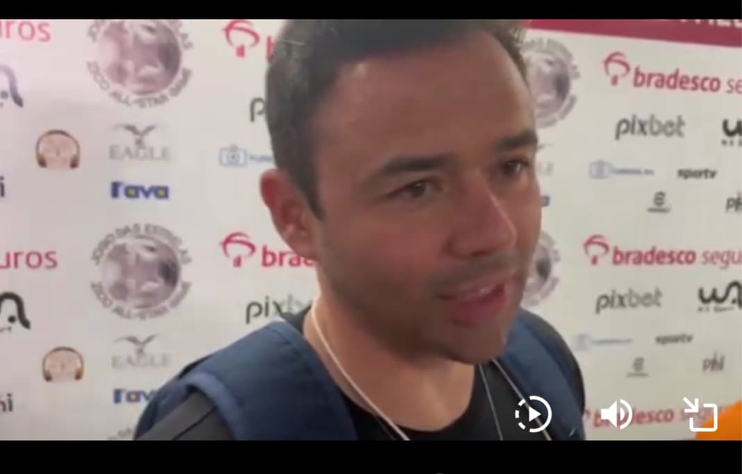 Antes do Jogo das Estrelas de Zico, o ex-lateral esquerdo Juan falou com jornalistas sobre a possível chegada de Matías Viña ao Flamengo