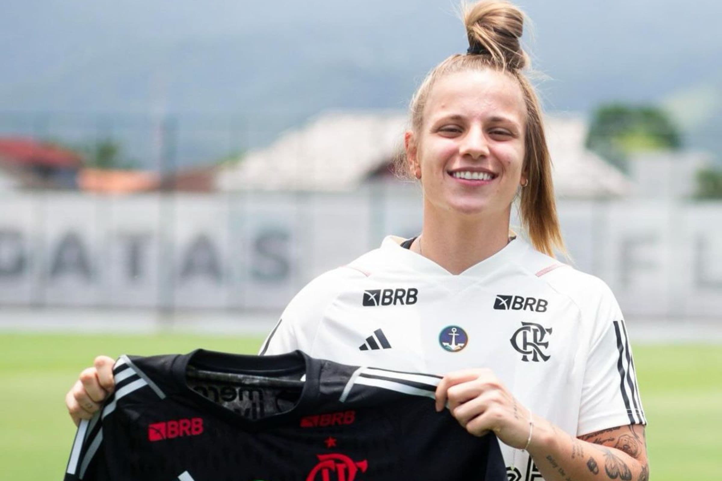 Gabi Barbieri, ex-Internacional, é a nova goleira do Flamengo