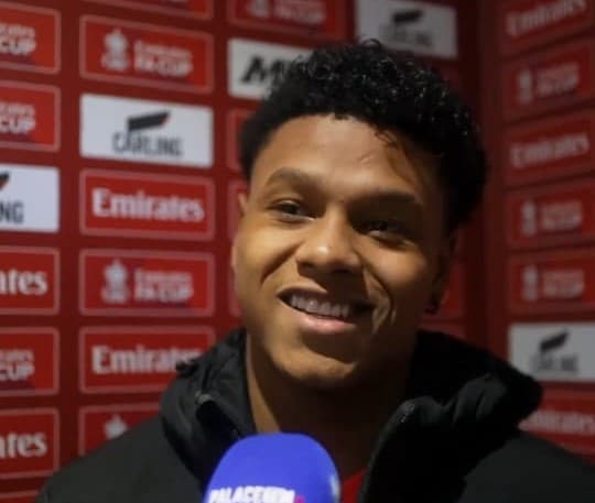 Matheus França em entrevista após jogo do Crystal Palace