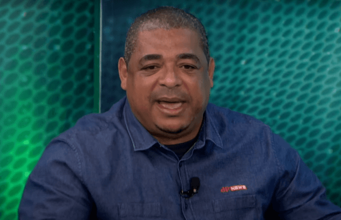 Vampeta em programa da Jovem Pan; comentarista falou sobre folha salarial do Flamengo e Corinthians