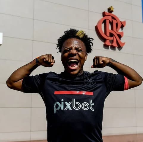 Speed em visita ao Ninho do Urubu, CT do Flamengo.