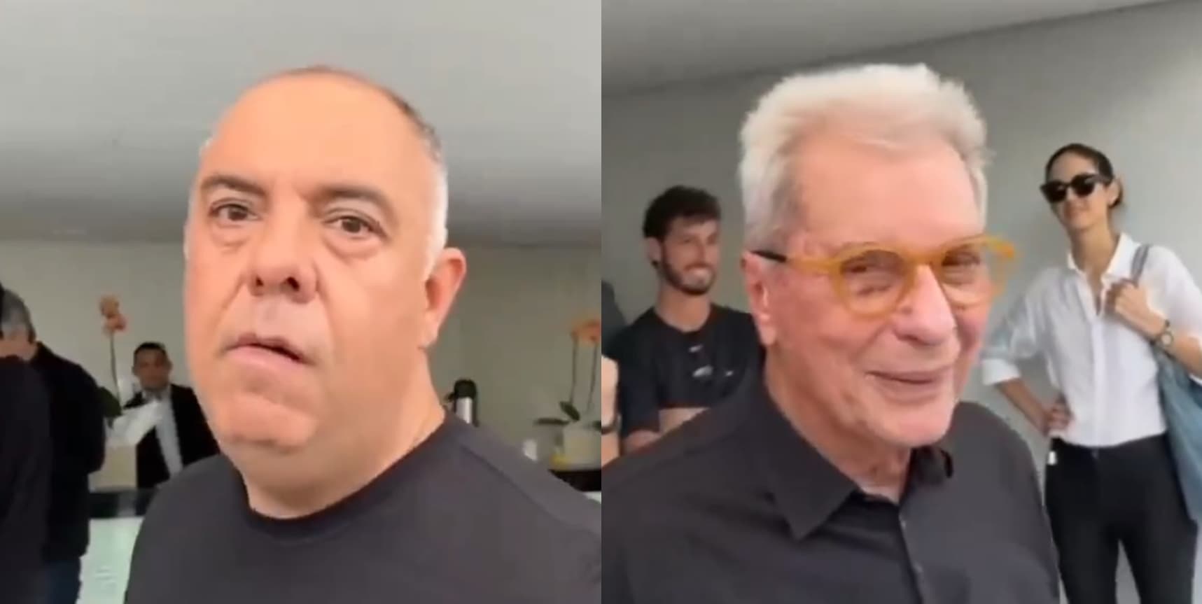 marcos braz e marcio braga falam sobre flamengo