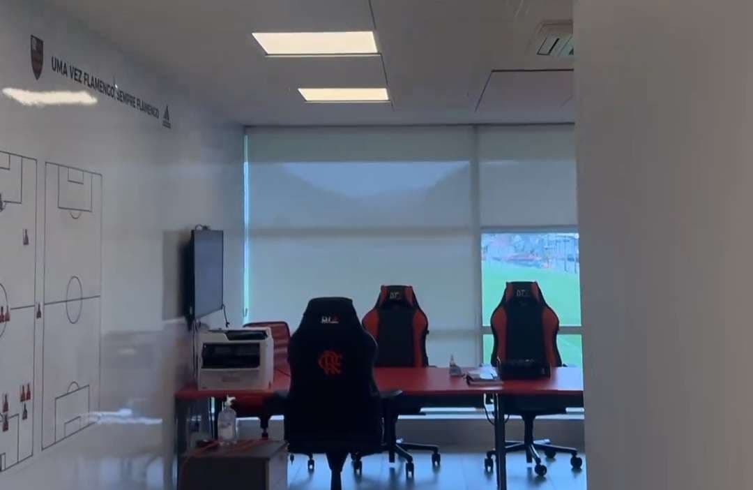 marcos braz sala de tite no flamengo