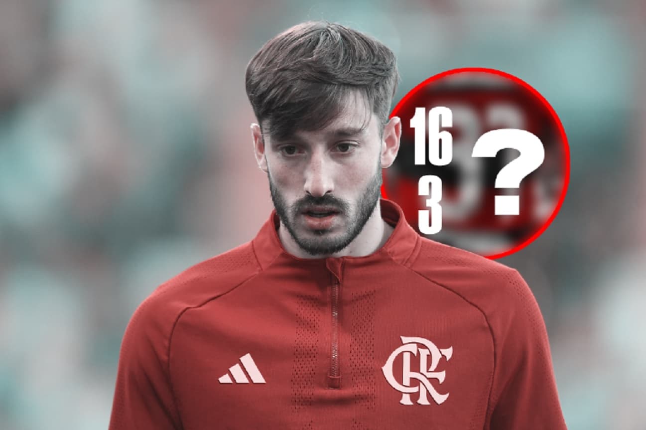 matias viña e a numeração no flamengo